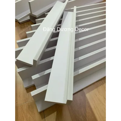 KỆ NAIL ĐỂ SƠN móng, NAIL DẠNG THANH CHỮ L ĐƠN GIẢN, HIỆN ĐẠI. để sơn- Trang trí phòng nails - spa