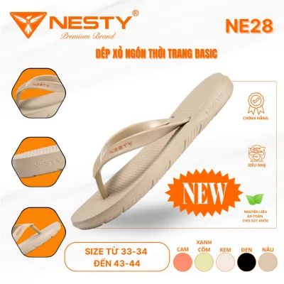 Dép Kẹp Siêu Nhẹ Quai TPU Nhãn Hiệu NESTY