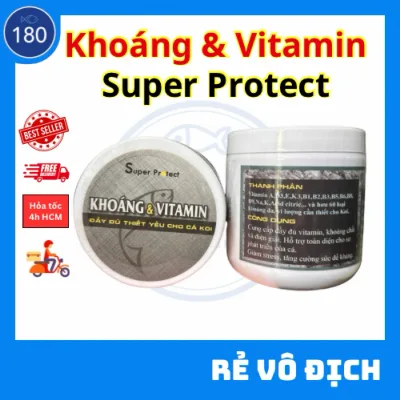 Khoáng và Vitamin (Super protect) - chuyên dụng cho cá vàng - cá koi