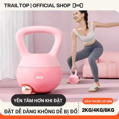 Trailtop Tạ Ấm Mềm Tạ Bình Vôi 2-6KG Phòng Gym & Tập Luyện Tại Nhà Cho Mông Và Đùi