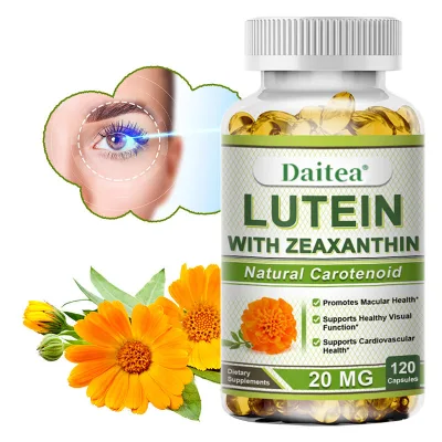 Thực phẩm chức năng Daitea Lutein và Zeaxanthin - Hỗ trợ chức năng thị giác khỏe mạnh và bảo vệ mắt khỏi ánh sáng xanh