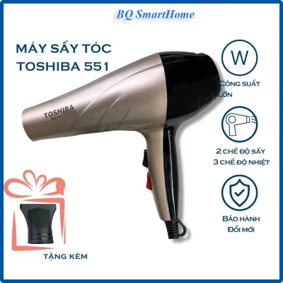 Máy sấy tóc cao cấp công suất lớn TSB 551 dùng cho gia đình và salon chuyên nghiệp có kèm sẵn đầu sấy tạo kiểu - Máy sấy tạo kiểu tóc - Máy sấy tóc chăm sóc tóc an toàn khi sử dụng - Đồ dùng chăm sóc tóc