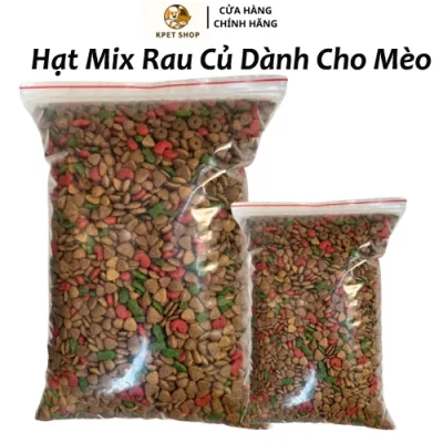 Thức Ăn Cho Mèo Mix Rau, Củ Vị Bò, Gà Giúp Mèo Tăng Cân, Tăng Cường Sức Đề Kháng