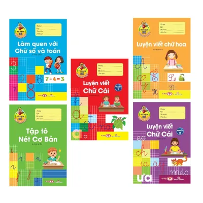 Sách - Tủ sách bé vào lớp một - Trọn bộ 5 cuốn - Trí Việt Books