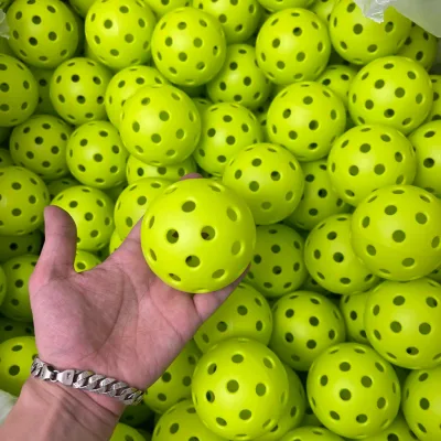 Bóng tập 40 Lỗ , 74mm , 25gBóng Tập Pickleball 74mm, 40 Lỗ ,Chất Liệu TPE Độ Bền Cao