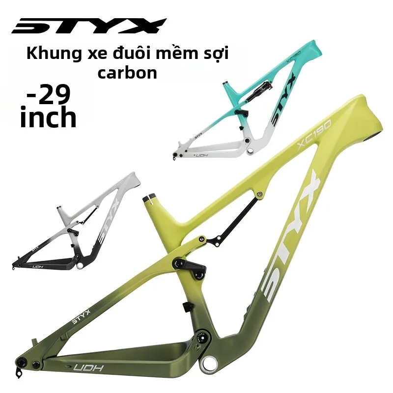 Khung Xe Đạp Full Suspension Carbon Fiber 29 Inch Boost