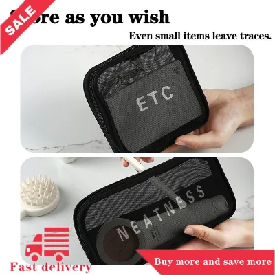 Túi du lịch Túi trang điểm rửa đồ vệ sinh cá nhân tổ chức túi lưới mỹ phẩm lưu trữ túi