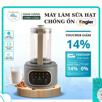 Máy Làm Sữa Hạt Chống Ồn Engler EL25, Dung Tích 1.5L Chức Năng tiếng Việt -Tổng Kho Lê Hà