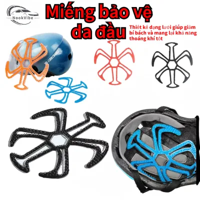 Mũ bảo hiểm Lớp lót bên trong Chống ép tóc Bảo vệ Silicone Miếng đệm Lớp lót Thoáng khí Mát mẻ Cách ly