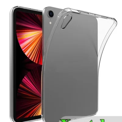 Ốp Lưng Silicon cho iPad pro M4 13" Mini 1/2/3/4/5 6 iPad 2/3/4 iPad Air 1/2-iPad 2017/2018 9.7 10.2/10.5 trong suốt
