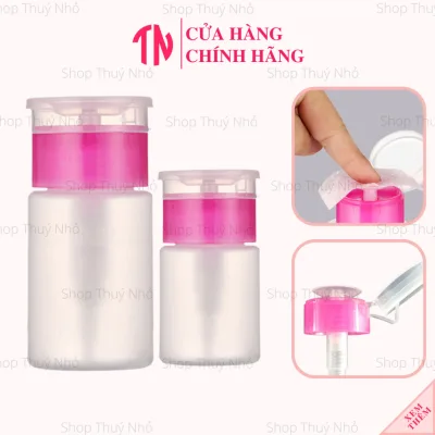 Bình nhựa nhún đựng Acetone, nước rửa móng tay, chiết mỹ phẩm nước tẩy trang làm móng tay chuyên nghiệp nghệ thuật nail