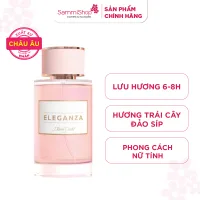 Nước hoa Pháp Diane Castel Paris Chính Hãng cho Nữ Eleganza Eau De Parfum Thơm Lâu, Hương Trái Cây 100ml
