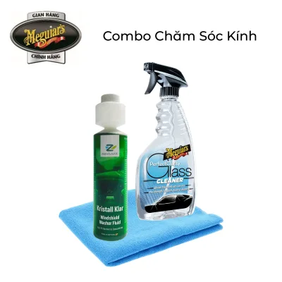 Meguiar'S, Car Glass Care Combo (Including Glass Cleaner and Glass Washer Fluid) Cb2307
