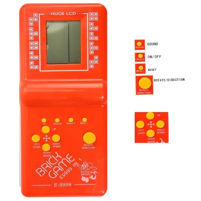 Legend game console portable video game console legend of childhood bricks puzzle legend hand bricks game machine
