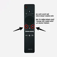 Điều khiển Tivi dành cho SAMSUNG có Voice, remote thay thế hầu hết các loại Smart Tivi , QLED - Hàng Nhập Khẩu