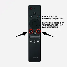 Điều khiển Tivi dành cho SAMSUNG có Voice, remote thay thế hầu hết các loại Smart Tivi , QLED - Hàng Nhập Khẩu