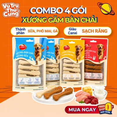 Bánh Xương Orgo/ Fonti Cho Chó Bổ Sung Canxi & Sạch Răng