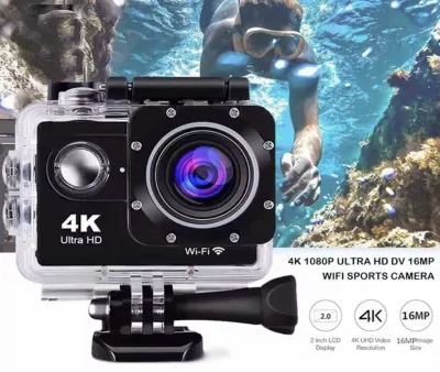 Camera hành trình chống nước chống rung 4K SPORT Ultra HD DV, kết nối wifi - CAMERA HÀNH TRÌNH XE MÁY WIFI