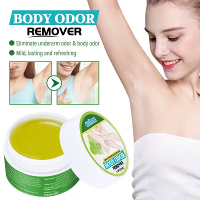 Underarm Odor Removal Cream Eliminates Bad Odors for Men and Women Body Refreshes Long-Lasting Scent Skin Care Cream