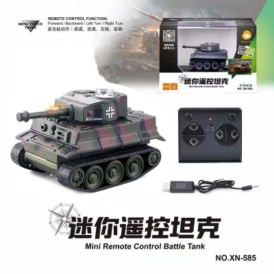 Xe tăng mini pin sạc điều khiển từ xa pin sạc