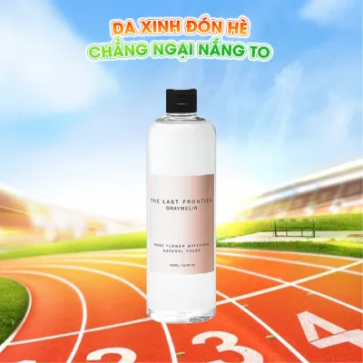 Graymelin Rose Flower Water85% Natural Toner 500ml