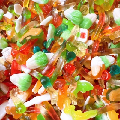 500gr kẹo dẻo chip chip mix vị thơm ngon, ăn là thích , Sỉ Bánh Kẹo Tết