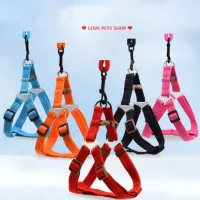 Đai yếm ngực cho Chó Mèo bằng chất liệu vải Nylon (không kèm dây dắt) - Love Pets Shop