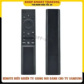 Remote Điều Khiển TV Giọng Nói Dành Cho SAMSUNG Smart Tivi 4K, QLED - Hàng nhập khẩu