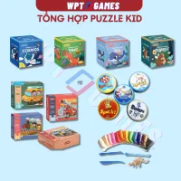 Tổng Hợp Trò Chơi Xếp Hình Puzzle Board Game Cho Bé phát triển tư duy sáng tạo cho trẻ