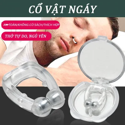 🌸Qiann99🌸Thiết bị kẹp mũi Silicon y tế hỗ trợ chống ngủ ngáy - Giúp cải thiện giấc ngủ cả gia đình