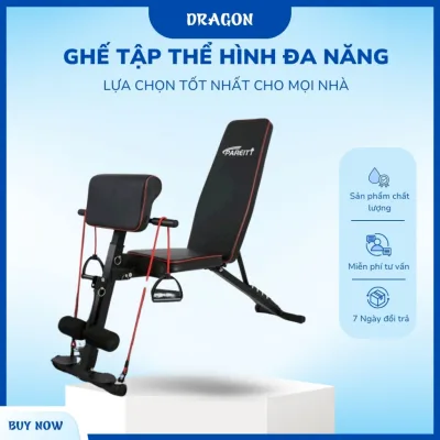 Ghế tập thể hình đa năng gấp gọn, ghế tập gym,Tập Tạ Đa Năng Hỗ Trợ Tập Cơ Tay, Cơ bụng, dụng cụ tập gym tại nhà M189