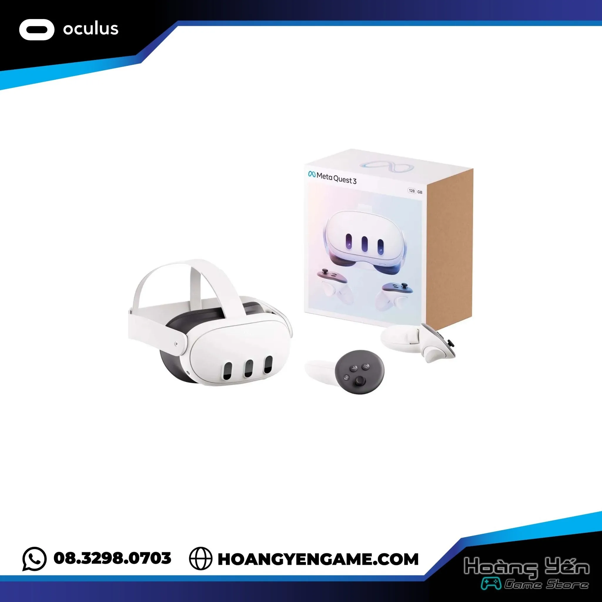 Kính Thực Tế Ảo Meta Quest 3 128GB