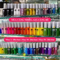 Sơn cọ nét thường tập vẽ ATP ATP23 nắp bạc 7.4ml dụng cụ làm móng tay chuyên nghiệp nghệ thuật nail