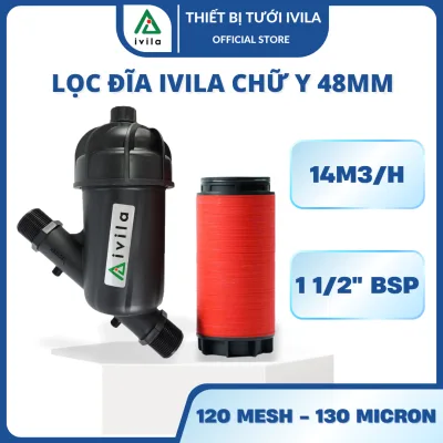 48mm (1-1/2 ") y disk filter, Phi 48 y disk filter, irrigation water filter, waste bin filter for watering system, SOURCE water purification equipment
