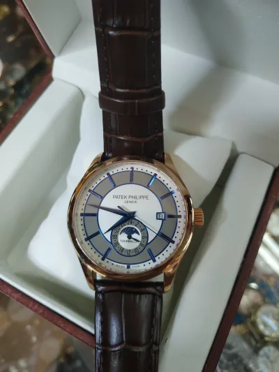 Đồng Hồ PATEK TƯ ĐỘNG Thời Trang Nam Cao Cấp Automatic 2 Kim Giờ Dây Da { Gian hàng bán buôn uy tín tissot3, seiko}