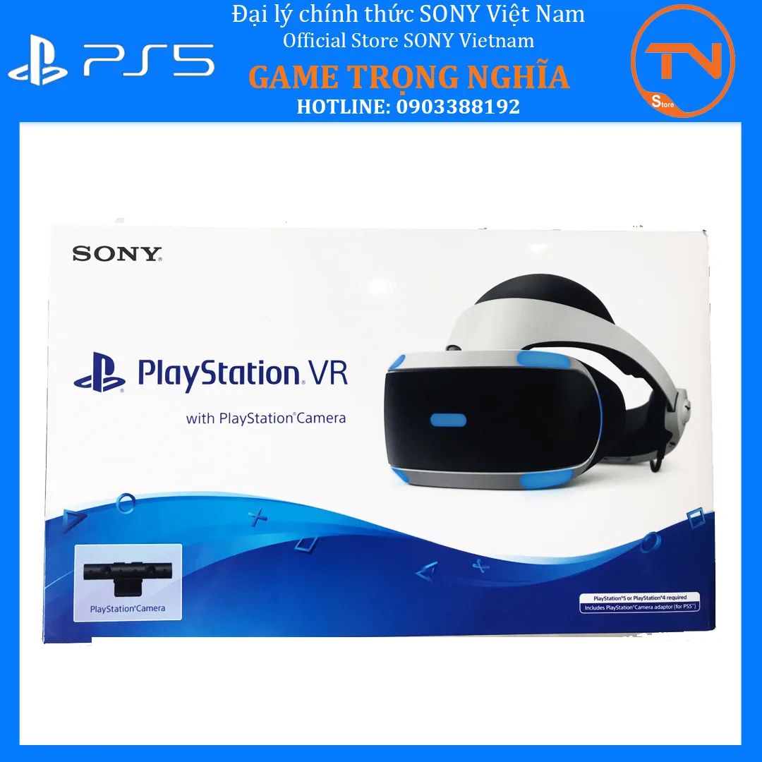 Kính Thực Tế Ảo PlayStation VR Kèm PS Camera - Bảo hành 1 năm
