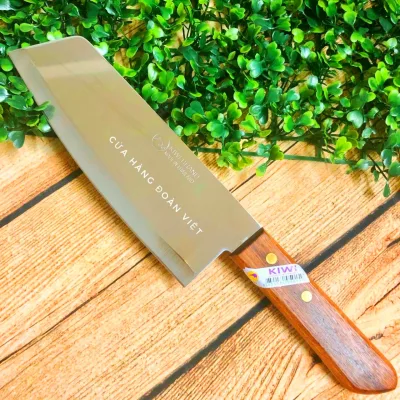 M1 Dao Thái Kiwi Cán Gỗ Size 21 I 32cm. . Đồ gia dụng Nhà Bếp Dụng cụ pha chế Nguyên liệu Thực Phẩm