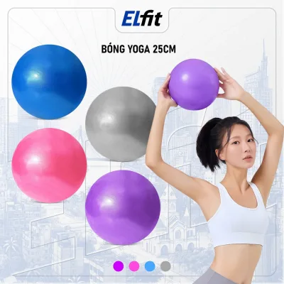 Bóng Tập Yoga Tại Nhà Tăng Sự Linh Hoạt Cơ Thể Hỗ Trợ Tập Gym Tập Pilates Cao Cấp Kích Thước 25cm - Bong25cm