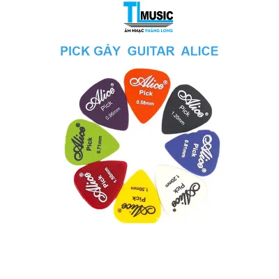 Combo 10c Móng gảy -pick gảy Guitar Alice