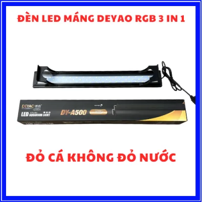 Đèn LED Máng DEYAO DYA-200-1000, Led RGB 3 in 1 - Đỏ cá đỏ cây không đỏ nước, lên màu cá sắc nét
