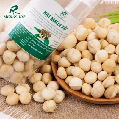 250gr Nhân macca daklak sấy chín. Có hồ sơ công bố, xuất hóa đơn công ty đầy đủ
