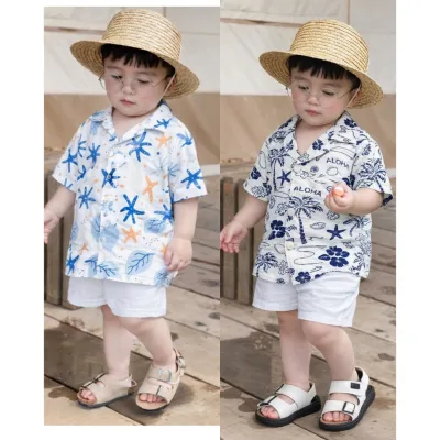 8-30kg.Bộ bé trai cộc tay,set đũi đi biển chất đũi in sao biển đep,mát,dễ thương,đi học,đi chơi,đi biển.set đũi đi biển