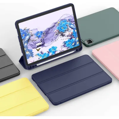 Ốp Máy Tính Bảng Có Khay Đựng Bút Cho ipad 12 pro M5 M4 11 13 2024 Gen 10 9 8 Mini Air 8 7 6 5 M2 M3 2025