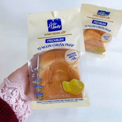 Bánh mì ngàn lớp Handy vị bơ sữa 80g - Tràng An