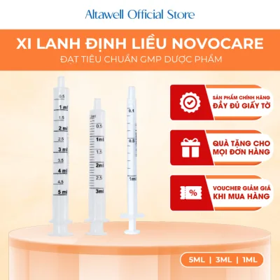 Xi Lanh Bơm Định Liều Cho Bé - 1ml 3ml 5ml Bộ Xi Lanh