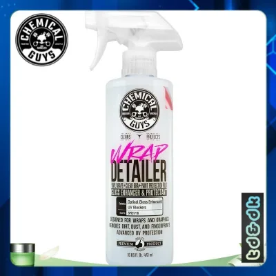 Dung dịch CHĂM SÓC BẢO DƯỠNG WRAP/ PPF chuyên nghiệp Chemical Guys Wrap Detailer - Mỹ - 473ml