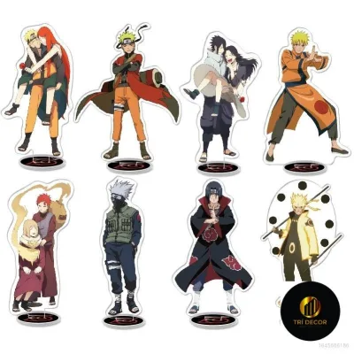 Giá Đỡ Mô Hình Nhân Vật Anime Naruto Sasuke Kakashi Bằng Acrylic