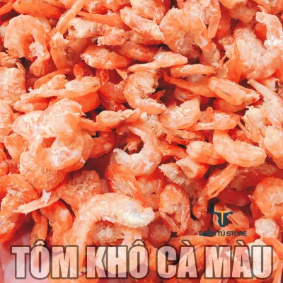 Tôm khô Cà Mau , khối lượng 500g loại trung, chuyên nấu canh, nấu nước dùng, kho rim, giàu đạm và sắt. đảm bảo vệ sinh an toàn thực phẩm, không phẩm màu, không chất bảo quản
