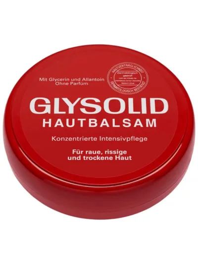 Kem chăm sóc cho da á sừng, vẩy nến, nứt nẻ chân tay Glysolid Hautbalsam 150ml