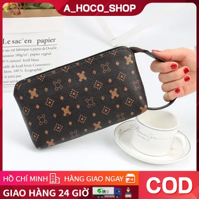 Women's Large-Sized Long Wallet with Convenient Handle That Can Hold a Phone